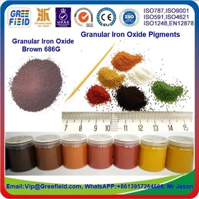 Granulaire Iron Oxide Brown 686G